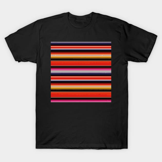 Sarape Saltillo Brown Mexican blanket T-Shirt by T-Mex